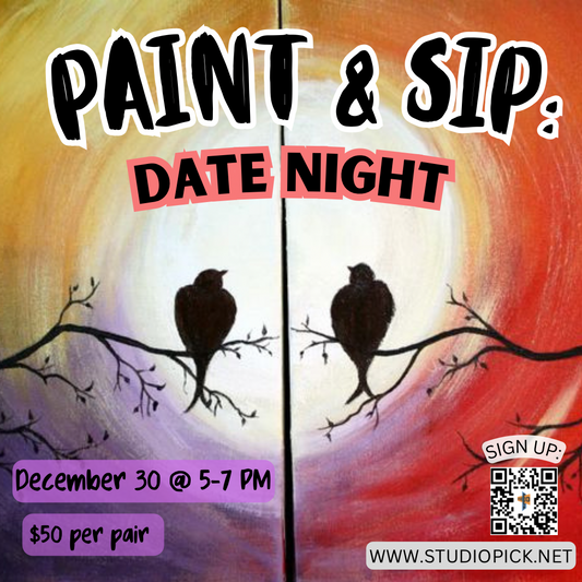 (12/30) Paint & Sip: Date Night